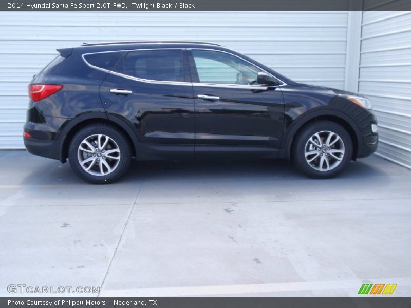 Twilight Black / Black 2014 Hyundai Santa Fe Sport 2.0T FWD
