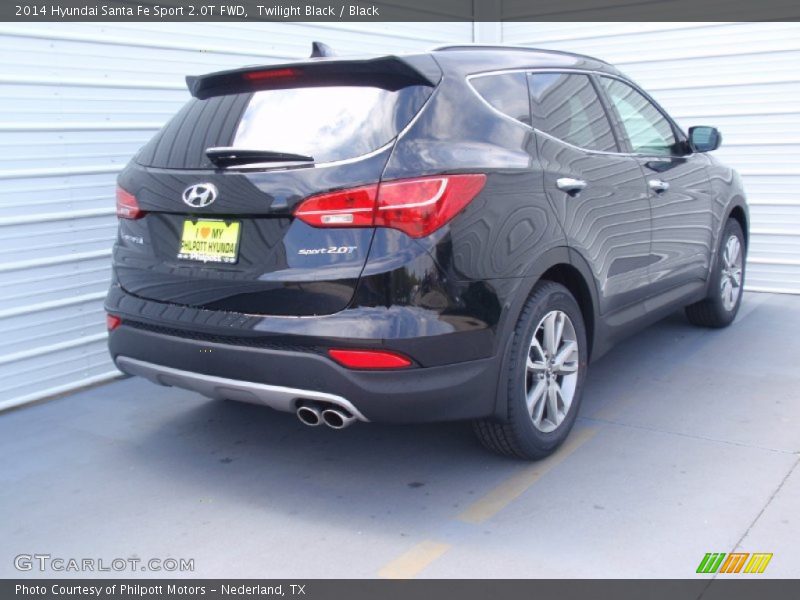 Twilight Black / Black 2014 Hyundai Santa Fe Sport 2.0T FWD