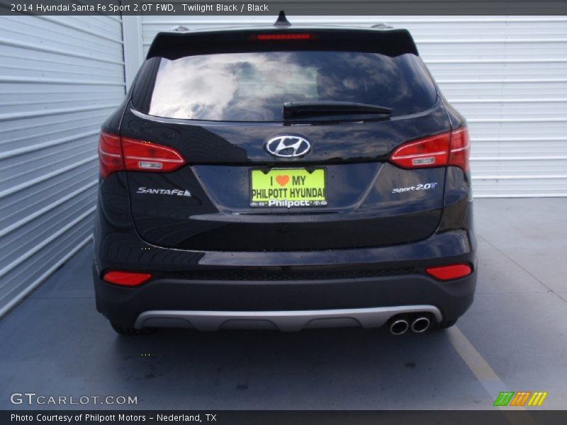 Twilight Black / Black 2014 Hyundai Santa Fe Sport 2.0T FWD