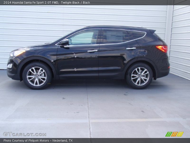 Twilight Black / Black 2014 Hyundai Santa Fe Sport 2.0T FWD