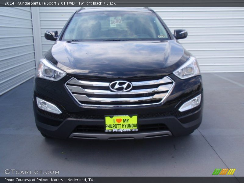 Twilight Black / Black 2014 Hyundai Santa Fe Sport 2.0T FWD