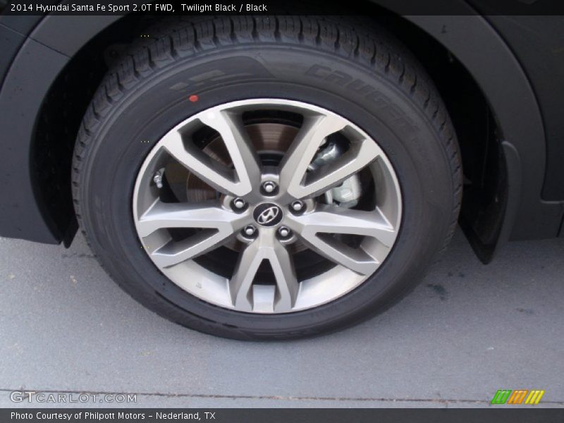 Twilight Black / Black 2014 Hyundai Santa Fe Sport 2.0T FWD