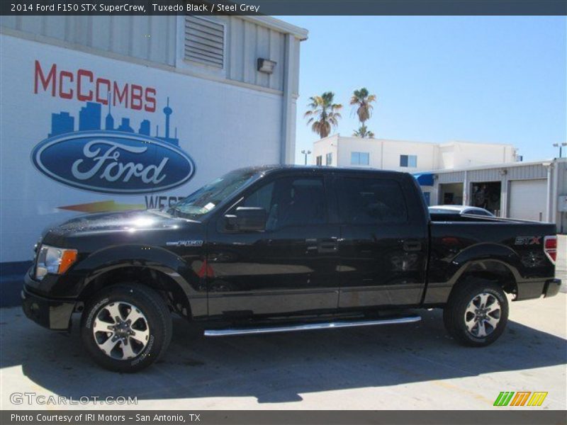 Tuxedo Black / Steel Grey 2014 Ford F150 STX SuperCrew