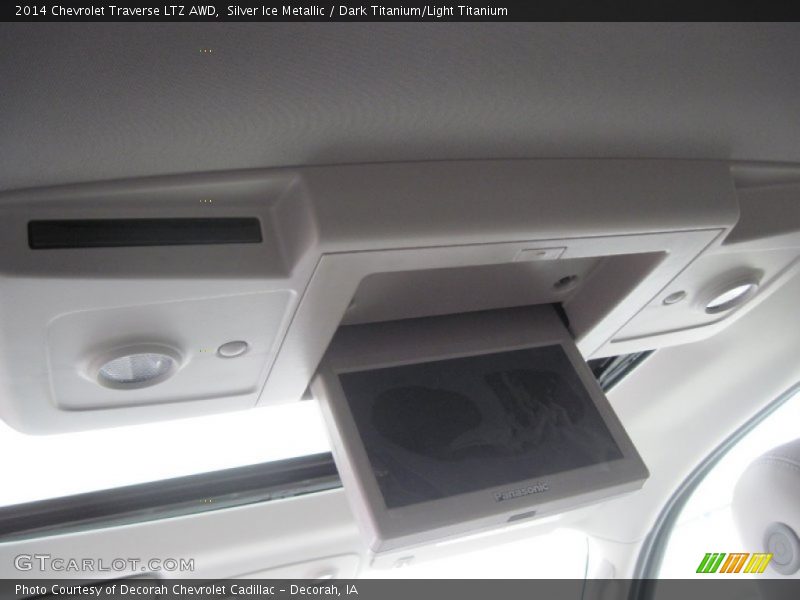 Silver Ice Metallic / Dark Titanium/Light Titanium 2014 Chevrolet Traverse LTZ AWD