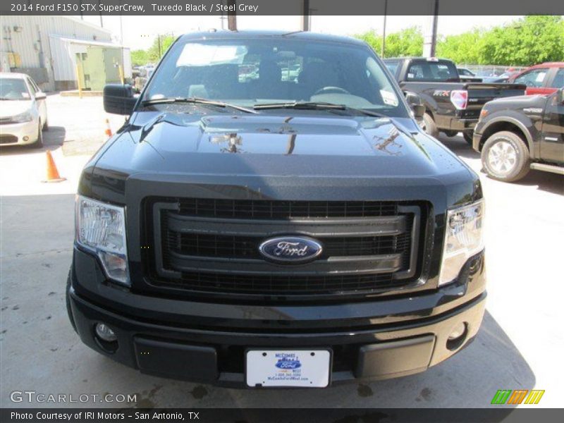 Tuxedo Black / Steel Grey 2014 Ford F150 STX SuperCrew