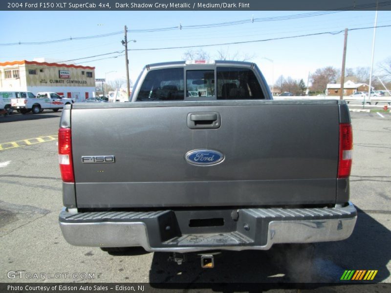 Dark Shadow Grey Metallic / Medium/Dark Flint 2004 Ford F150 XLT SuperCab 4x4