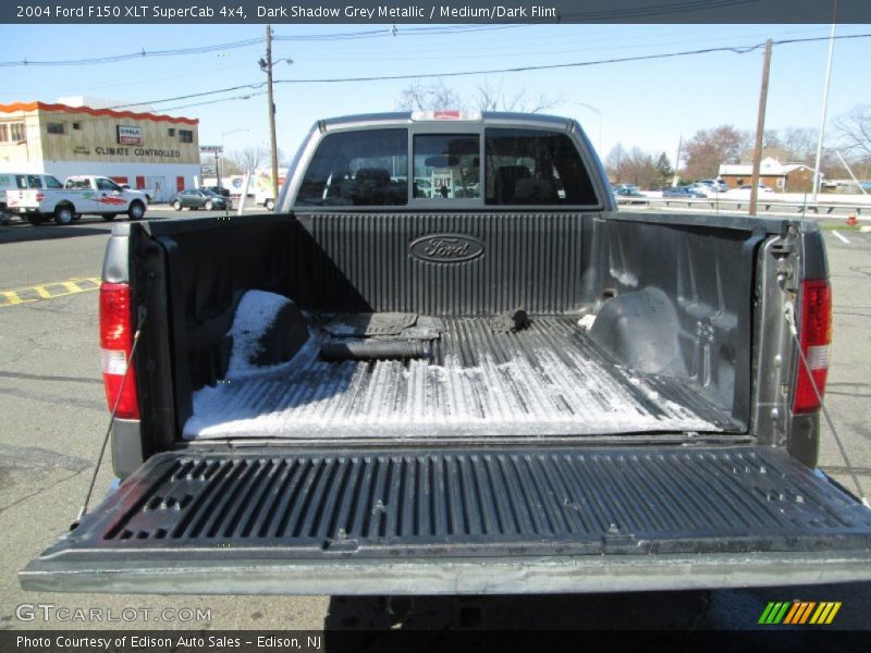 Dark Shadow Grey Metallic / Medium/Dark Flint 2004 Ford F150 XLT SuperCab 4x4