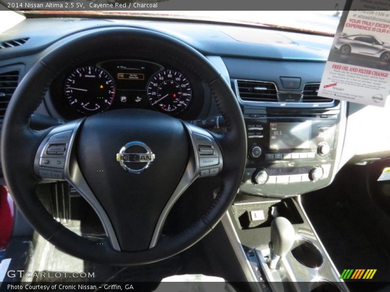 Cayenne Red / Charcoal 2014 Nissan Altima 2.5 SV