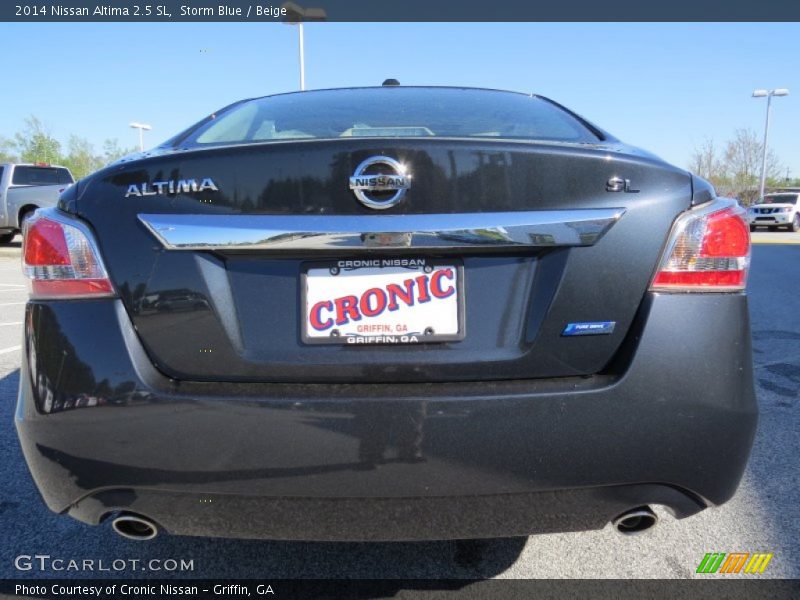 Storm Blue / Beige 2014 Nissan Altima 2.5 SL