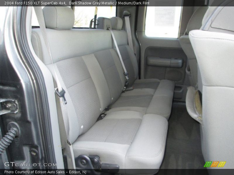 Dark Shadow Grey Metallic / Medium/Dark Flint 2004 Ford F150 XLT SuperCab 4x4
