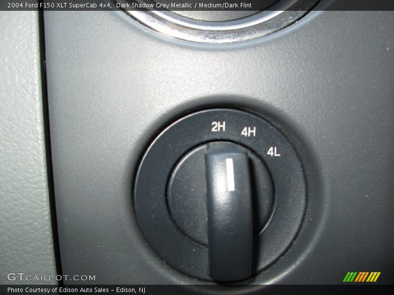 Dark Shadow Grey Metallic / Medium/Dark Flint 2004 Ford F150 XLT SuperCab 4x4