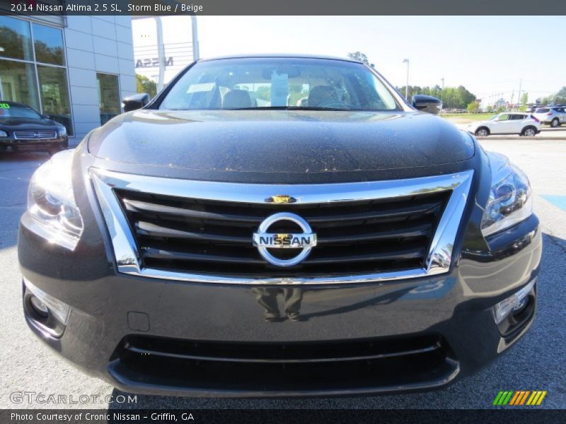 Storm Blue / Beige 2014 Nissan Altima 2.5 SL