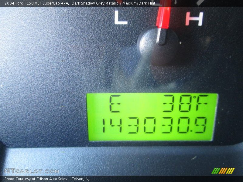Dark Shadow Grey Metallic / Medium/Dark Flint 2004 Ford F150 XLT SuperCab 4x4