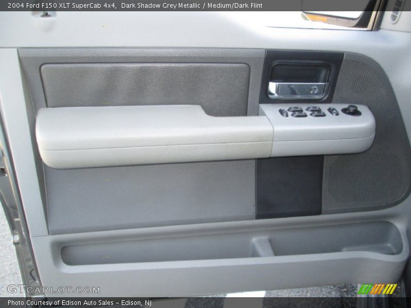 Dark Shadow Grey Metallic / Medium/Dark Flint 2004 Ford F150 XLT SuperCab 4x4
