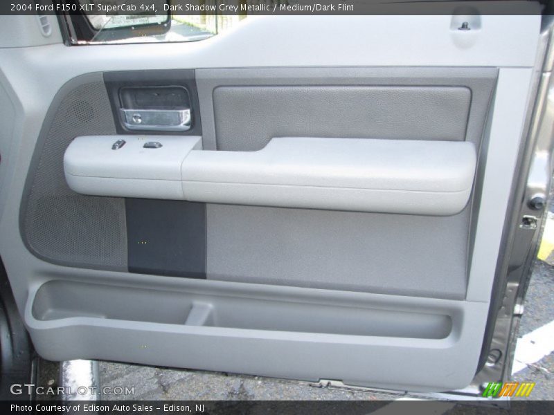 Dark Shadow Grey Metallic / Medium/Dark Flint 2004 Ford F150 XLT SuperCab 4x4