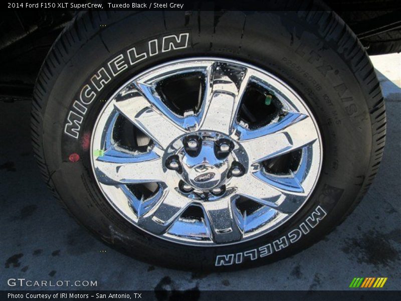 Tuxedo Black / Steel Grey 2014 Ford F150 XLT SuperCrew