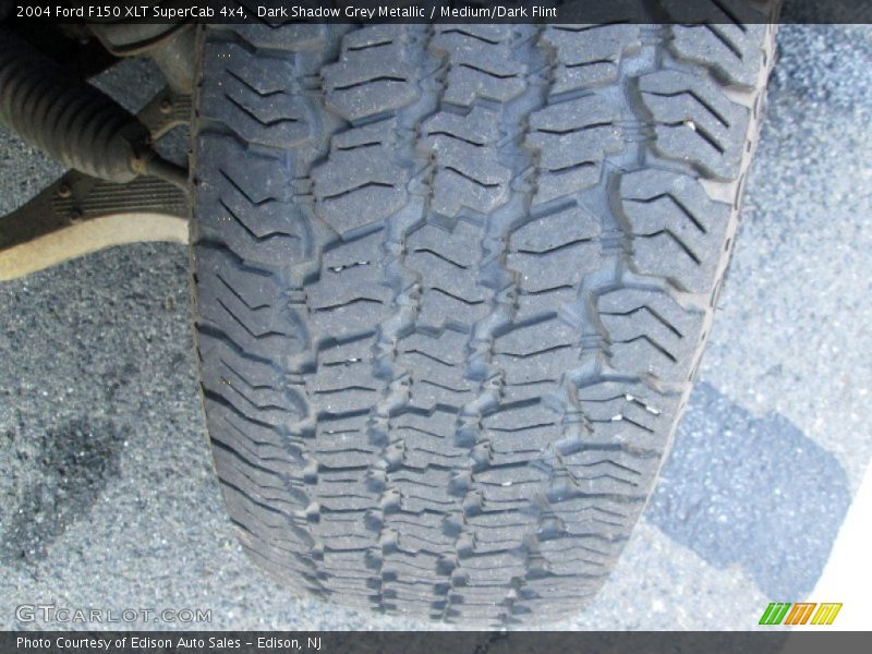 Dark Shadow Grey Metallic / Medium/Dark Flint 2004 Ford F150 XLT SuperCab 4x4