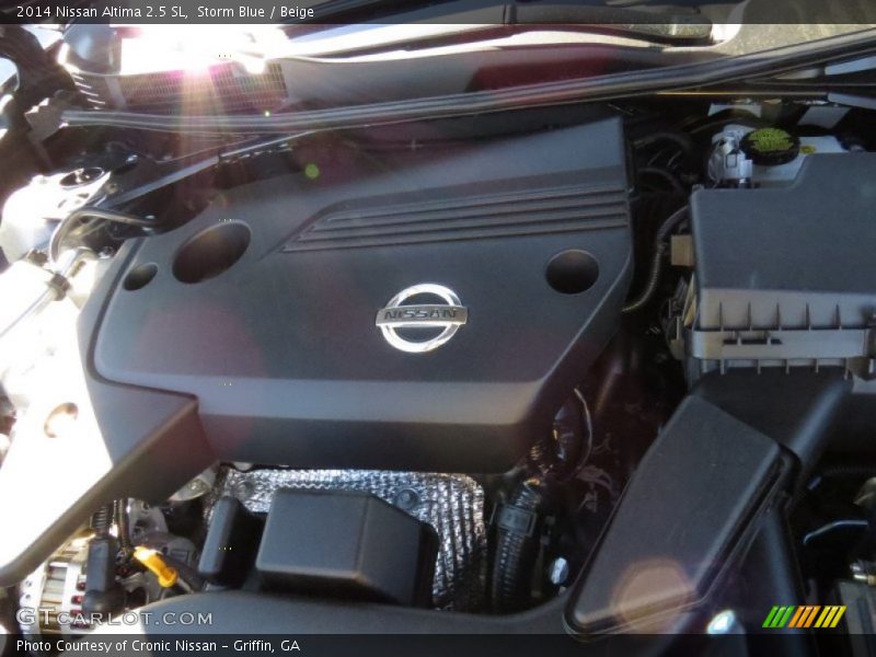 Storm Blue / Beige 2014 Nissan Altima 2.5 SL