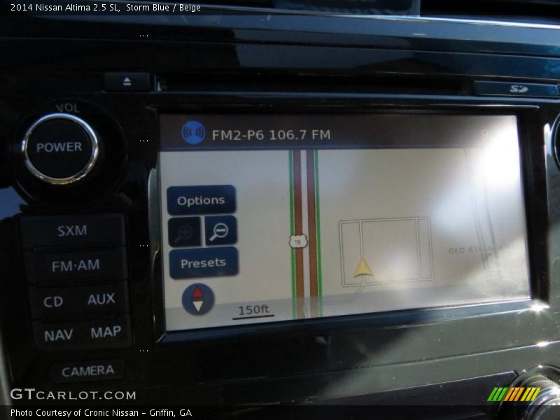 Storm Blue / Beige 2014 Nissan Altima 2.5 SL