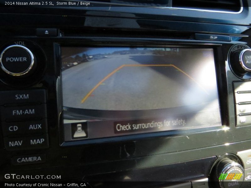 Storm Blue / Beige 2014 Nissan Altima 2.5 SL