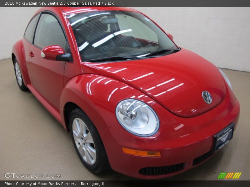 Salsa Red / Black 2010 Volkswagen New Beetle 2.5 Coupe