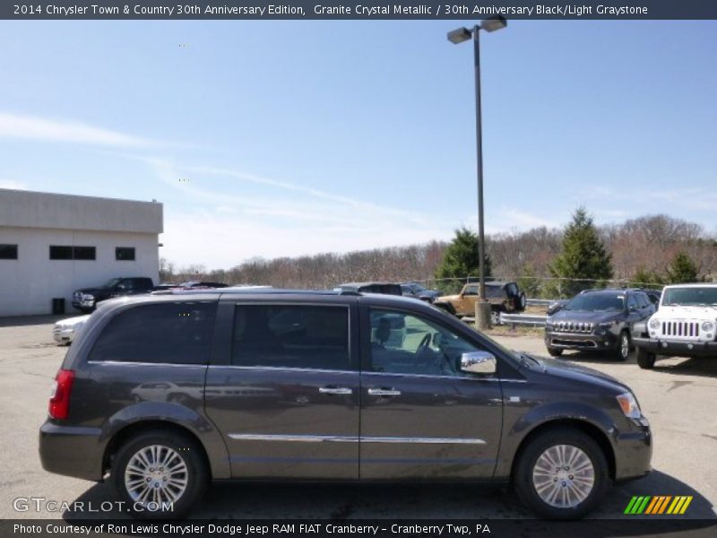 Granite Crystal Metallic / 30th Anniversary Black/Light Graystone 2014 Chrysler Town & Country 30th Anniversary Edition