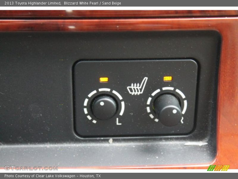 Blizzard White Pearl / Sand Beige 2013 Toyota Highlander Limited