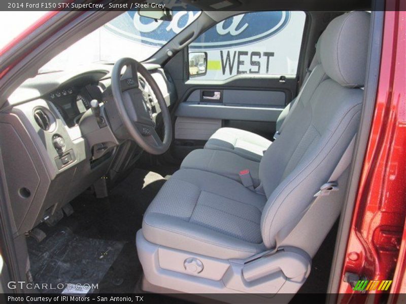 Sunset / Steel Grey 2014 Ford F150 STX SuperCrew