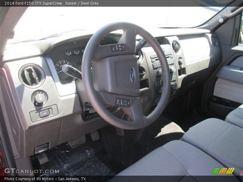 Sunset / Steel Grey 2014 Ford F150 STX SuperCrew