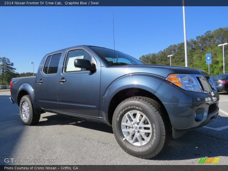 Graphite Blue / Steel 2014 Nissan Frontier SV Crew Cab