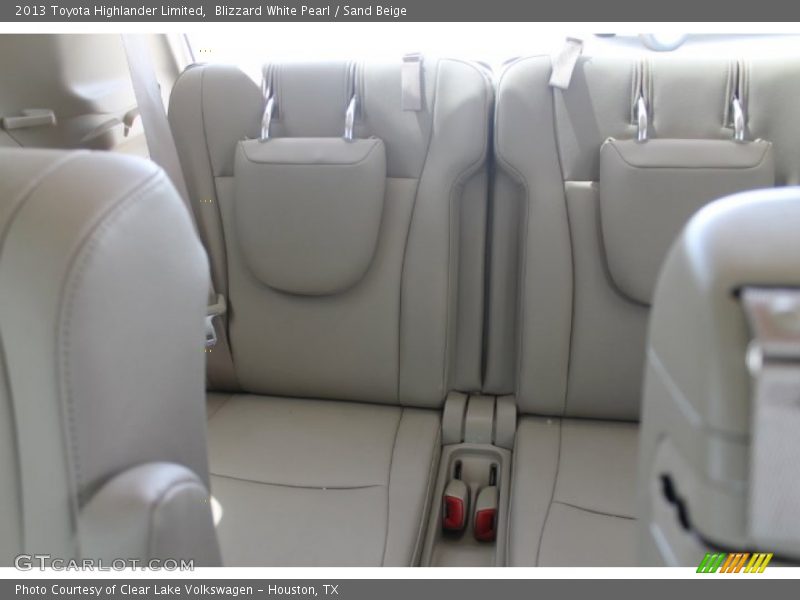 Blizzard White Pearl / Sand Beige 2013 Toyota Highlander Limited