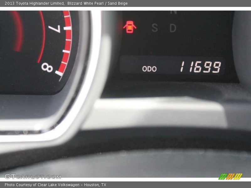 Blizzard White Pearl / Sand Beige 2013 Toyota Highlander Limited