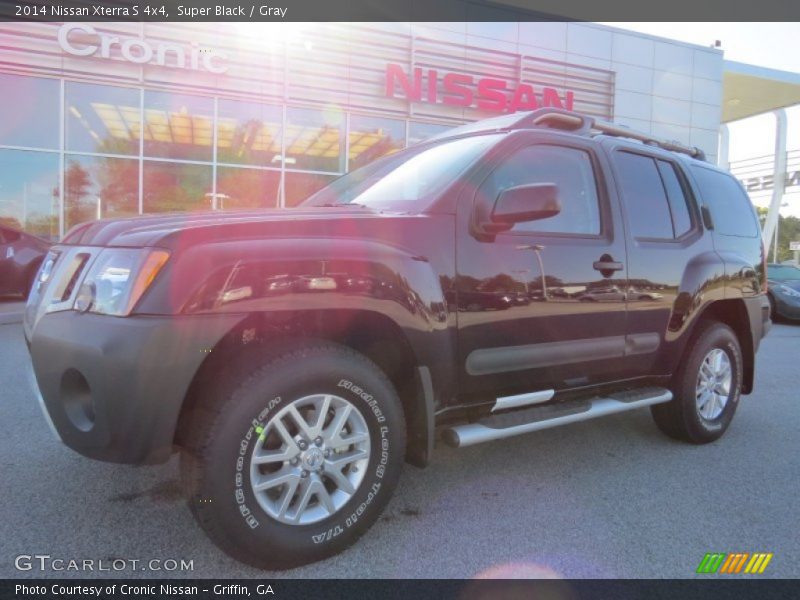 Super Black / Gray 2014 Nissan Xterra S 4x4