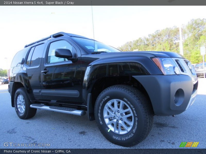 Super Black / Gray 2014 Nissan Xterra S 4x4
