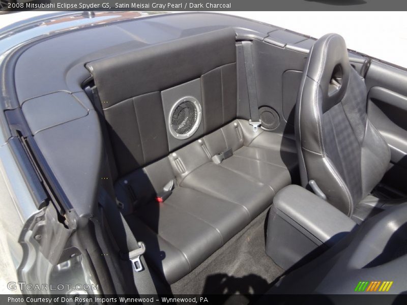 Satin Meisai Gray Pearl / Dark Charcoal 2008 Mitsubishi Eclipse Spyder GS