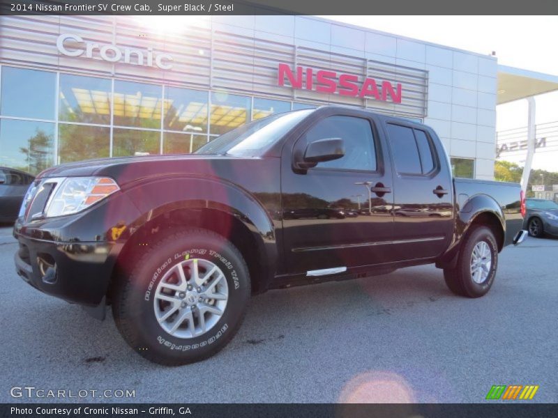 Super Black / Steel 2014 Nissan Frontier SV Crew Cab
