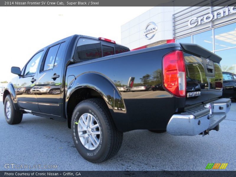 Super Black / Steel 2014 Nissan Frontier SV Crew Cab