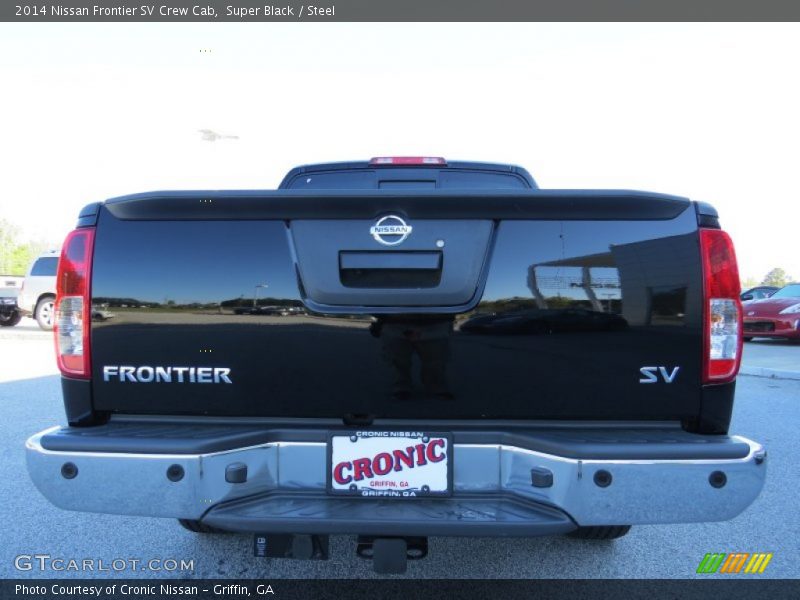 Super Black / Steel 2014 Nissan Frontier SV Crew Cab
