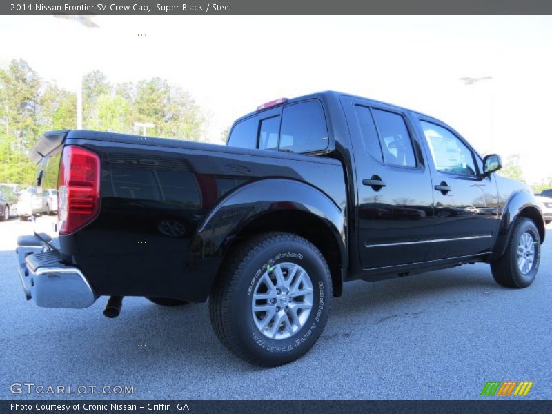Super Black / Steel 2014 Nissan Frontier SV Crew Cab
