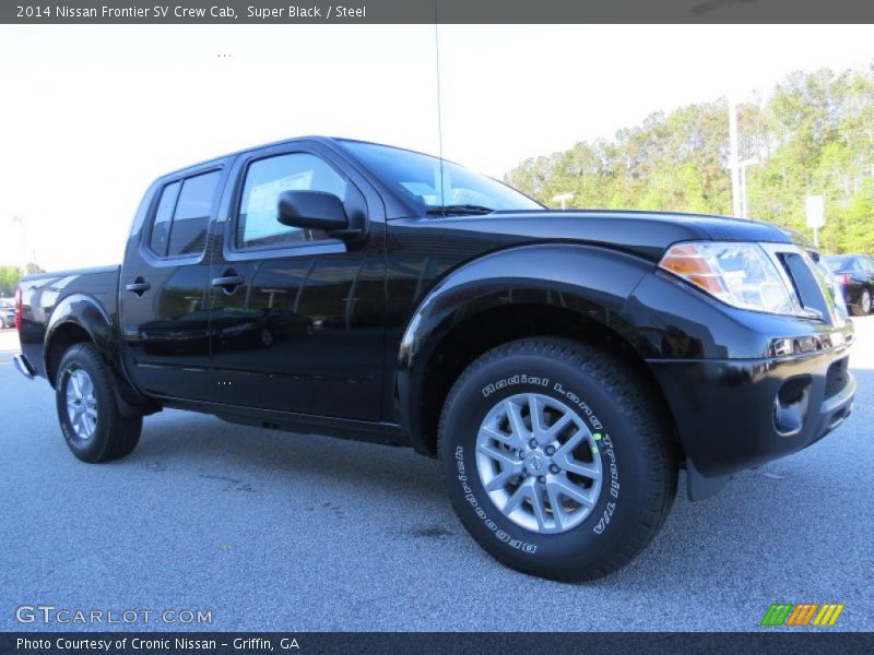 Super Black / Steel 2014 Nissan Frontier SV Crew Cab