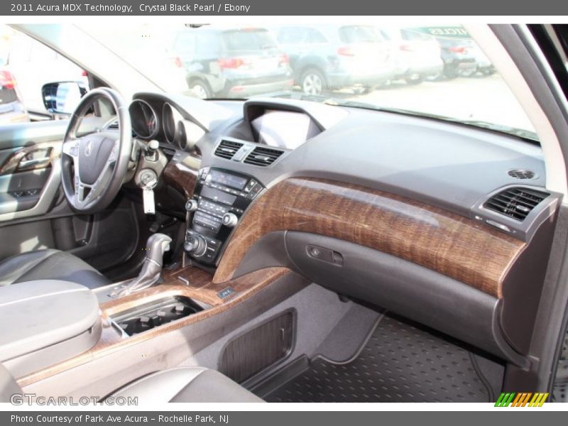 Crystal Black Pearl / Ebony 2011 Acura MDX Technology