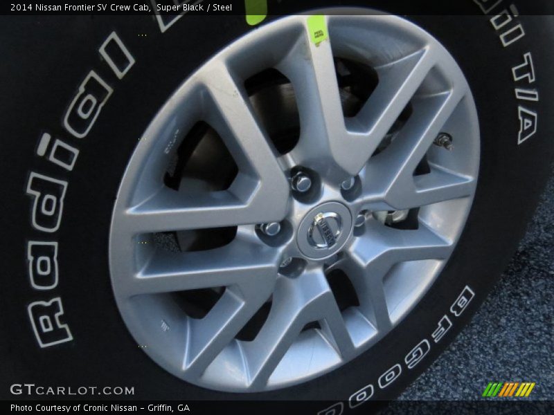 Super Black / Steel 2014 Nissan Frontier SV Crew Cab