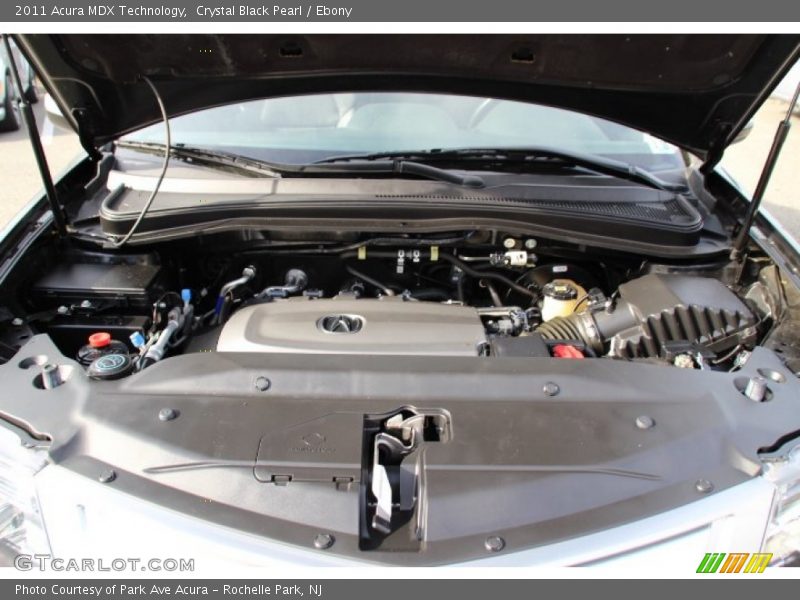 Crystal Black Pearl / Ebony 2011 Acura MDX Technology