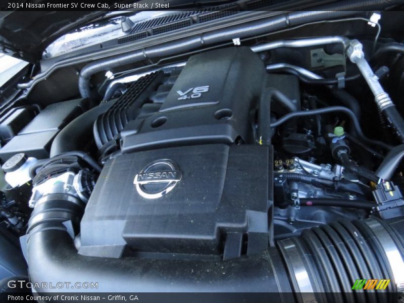 Super Black / Steel 2014 Nissan Frontier SV Crew Cab