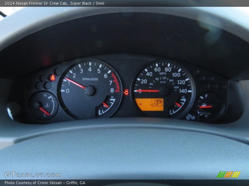 Super Black / Steel 2014 Nissan Frontier SV Crew Cab
