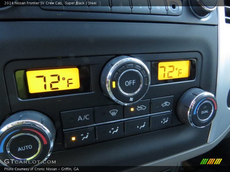 Super Black / Steel 2014 Nissan Frontier SV Crew Cab