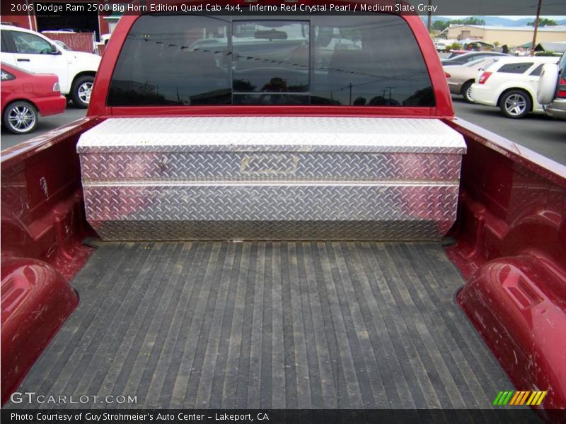 Inferno Red Crystal Pearl / Medium Slate Gray 2006 Dodge Ram 2500 Big Horn Edition Quad Cab 4x4