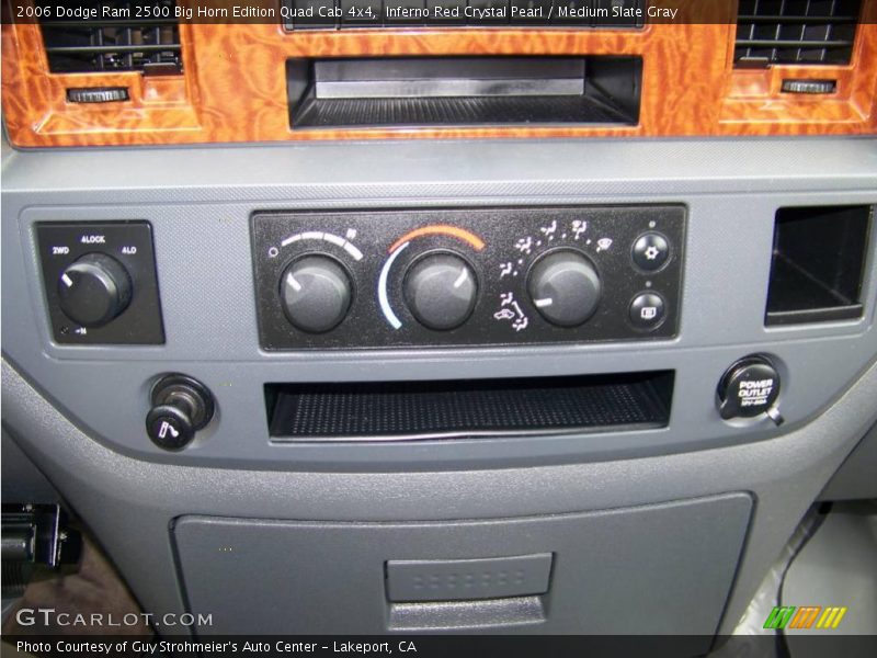 Inferno Red Crystal Pearl / Medium Slate Gray 2006 Dodge Ram 2500 Big Horn Edition Quad Cab 4x4