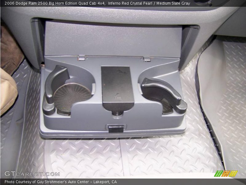 Inferno Red Crystal Pearl / Medium Slate Gray 2006 Dodge Ram 2500 Big Horn Edition Quad Cab 4x4
