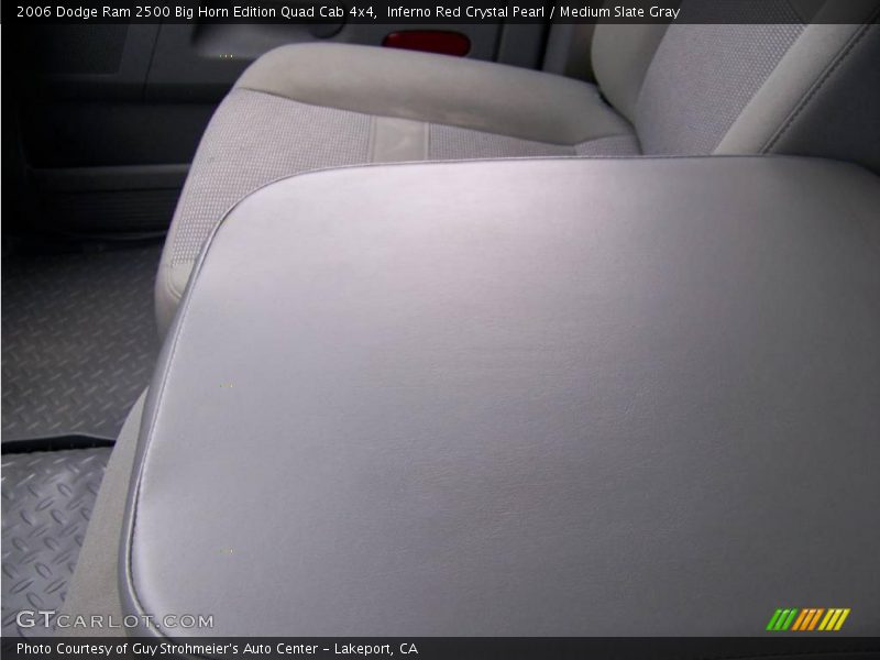 Inferno Red Crystal Pearl / Medium Slate Gray 2006 Dodge Ram 2500 Big Horn Edition Quad Cab 4x4